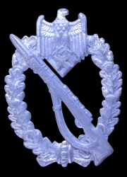 IAB. GERMAN INFANTRY ASSAULT BADGE F. WIEDMANN. ZINC