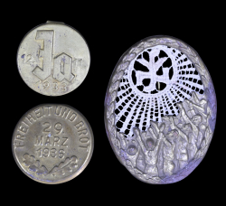 Germany, Third Reich. Lot of three pins.