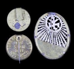 Germany, Third Reich. Lot of three pins.