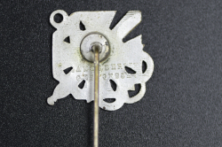 A Marine; a 10 and a 25 Year Veteran's Membership Stickpins By Gante