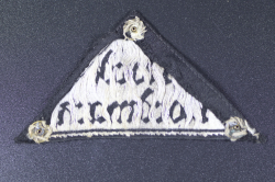 Hitlerjugend sleeve triangle, HJ Gebietsdreieck 'Nord- Nordmark"