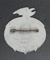 A 1935 National Day Of Sea Travel Badge By PAUL SCHULZE & CO., LÜBECK.