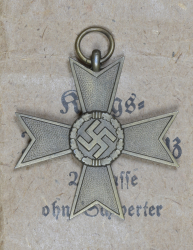 Germany, Wehrmacht. A War Merit Cross II Class, by Eugen Schmidthaussler, Pforzheim