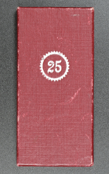 25 year civil service cross in box by JOS. RUCKER & SOHN, GABLONZ/NEIßE. SUD