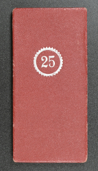 25 year civil service cross in box by Wächtler & Lange