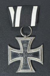 An Iron Cross Second Class 1914 marked R maker Alfred Rösner Dresden.