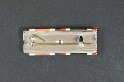 Set badges Iron Cross, War Merit Cross with swords and ribbon bar.