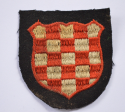 Croatian SS Volunteer Sleeve Shield