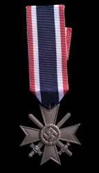 War Merit Cross 2nd Class with Swords, Fat Swastika Tombak version.