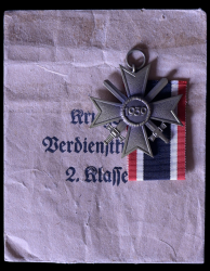 Germany, Wehrmacht. A War Merit Cross II Class With Swords, by Ochs & Bonn, Hanau am Main.