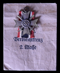 Germany, Wehrmacht. A War Merit Cross II Class With Swords, by Ochs & Bonn, Hanau am Main.