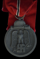 A 1941 - 42 EAST MEDAL MARKED 7 BY maker Paul Meybauer, Berlin.