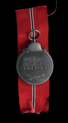 A 1941 - 42 EAST MEDAL, UNMARKED.