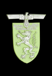 1939 NSDAP Steiermark Tinnie marked RZM M9/25 Richard Sieper & Söhne.