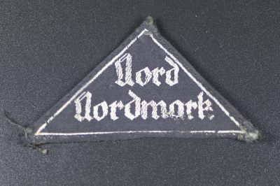Hitlerjugend sleeve triangle, HJ Gebietsdreieck 'Nord- Nordmark"
