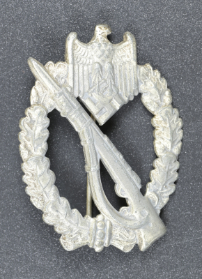 IAB. GERMAN INFANTRY ASSAULT BADGE F. WIEDMANN. ZINC
