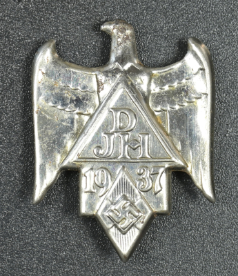 Hitler Youth (Hj) & German Youth Hostel (Djh) Tinnie