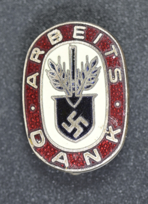 A Third Reich Period German Rad “Arbeitsdank/Labour Application” Stick Pin