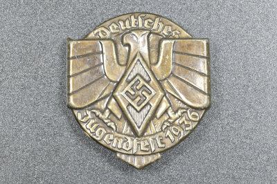 A 1936 HJ German Festival of Youths Badge.