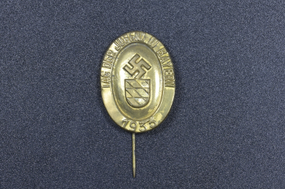 Bavarian HJ Day 1933 Stickpin.