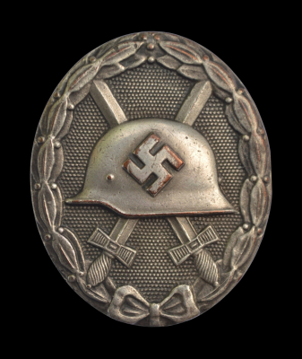 Wound badge in silver – L/54 Schauerte & Höhfeld, Lüdenscheid.